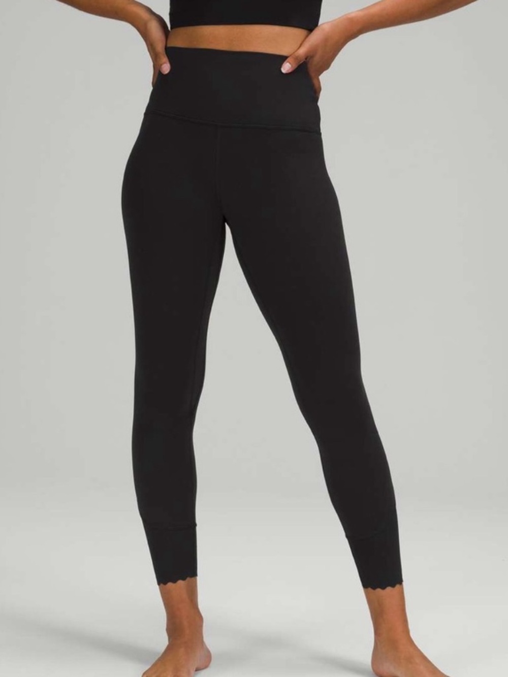 NEW lululemon Align Scalloped High-Rise Pant Leggings 25” inseam